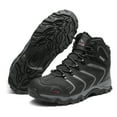 thumbnail image 3 of NORTIV 8 Men's Ankle High Waterproof Hiking Boots Outdoor Lightweight Shoes Trekking Trails, 3 of 4