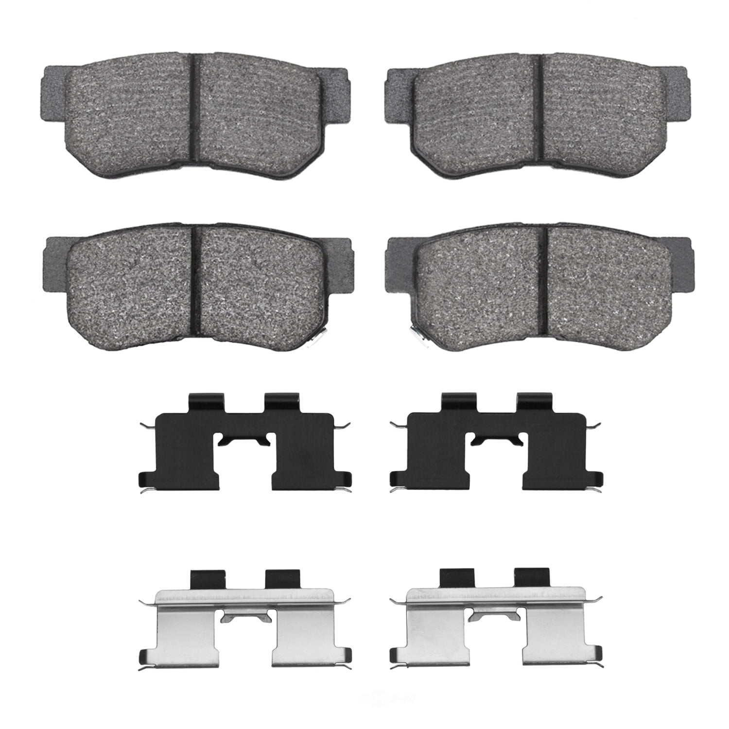 Dynamic Friction Company 1551-0813-01 DFC 5000 Advanced Brake Pads - Ceramic and Hardware Kit - OE