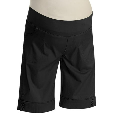 Maternity Demi-Panel Banded Shorts