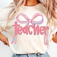 thumbnail image 1 of Coquette pour Enseignant Png, Design T-Shirt Girly Enseignant, Sublimation Rentrée des Classes, Enseigner - Ivoire - 3TG, 1 of 4