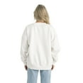 thumbnail image 2 of Women's Gameday Couture White Iowa Hawkeyes Premium Fleece Drop Shoulder Oversized Pullover Sweatshirt, 2 of 4