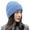 Blue, variant on Knitted Beanies for Women Fisherman Beanie Roll Up Edge Bonnet Skull Cap Warm Bucket Hat Fall Winter Cap Ski Travel