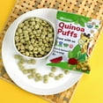 thumbnail image 6 of Awsum Snacks Organic Quinoa Puffs Beet & Spinach 1.5 oz bag, 6 of 13