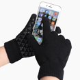 thumbnail image 4 of Knit Thermal Gloves, Wool Non-slip Touch Screen Gloves, 4 of 5