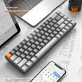thumbnail image 2 of Decodeary Clavier Sans Fil Bluetooth Élégant pour une Connectivité Facile Gardant le Bureau Propre Type 2, 2 of 6