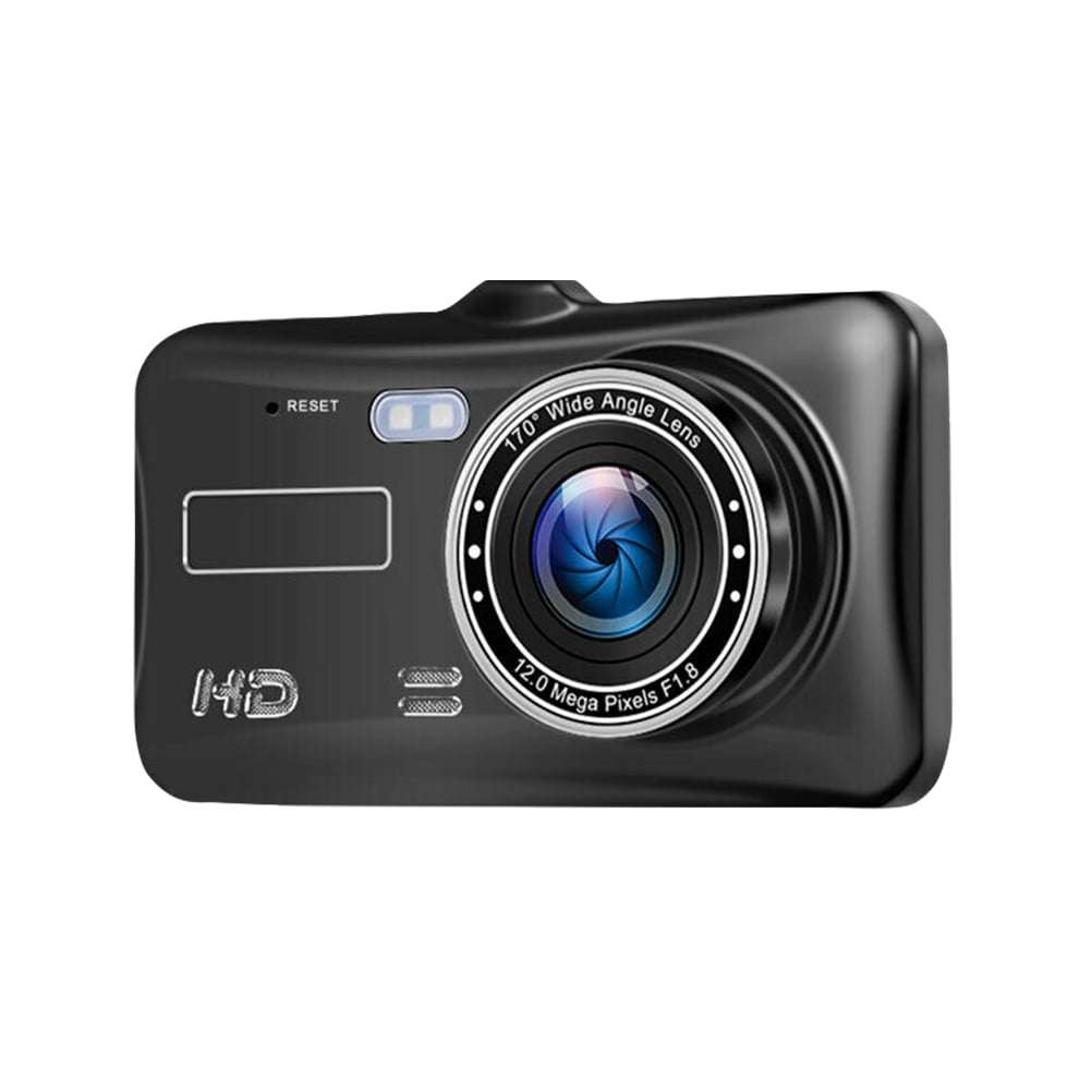 4" 1080P Dual Lens Rearview Car DVR Camera Video Recorder Dash Cam G-Sensor 