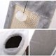 thumbnail image 4 of Methold Rascador para mascotas, bola colgante Universal Triangular colorida, transpirable, plegable, cama para mascotas, marco de escalada, juguete Perchas para gatos Gris blanco Pequeña Methold PT004372-01, 4 of 6