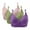 Multicolor, variant on Fatuov Women's Plus Size Bras Wirefree Full Coverage Seamless Soft Daily Bras for Travel Push Up T-Shirt Bras, 3-Pack, Multicolor, 38B