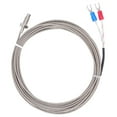 thumbnail image 3 of K Type Thermocouple, Sensitive 2 Wire Temperature Sensor Professional Inch  For Industrial Use 4meter, 3 of 8