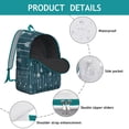 thumbnail image 4 of Versatile Bohemian-Style Backpack: Strong and Featuring a Front Pocket, Designed for Daily Activities, School, Office, Travel; a Memorable Bohemian Gift for Any Special Occasion., 4 of 5