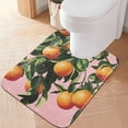 thumbnail image 2 of Yayeee Bath Rug for Bathroom Floor Non Slip Rectangle Fluffy Soft Absorbent Mat, 16"x24", Vibrant Oranges, 2 of 7