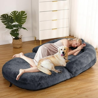 Extra Large Dog Beds, Bean Bed for Adult/Pet, Human Pet Friendly