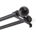 thumbnail image 4 of Kenney - KN75917 Ball End Double Window Curtain Rod, 36 to 66-Inch, Matte Black, 4 of 6