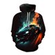 thumbnail image 3 of Sudadera con capucha de coche deportivo con estampado 3D para hombre, sudadera informal de manga larga con patrón de moda, sudadera holgada estilo Harajuku, ropa de calle, 3 of 5