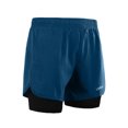 thumbnail image 4 of Lixada Men's 2-in-1 Running Shorts Quick Drying Breathable Active Training Exercise Jogging Cycling Shorts with Longer Liner, 4 of 7