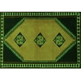 thumbnail image 1 of Ahgly Company Indoor Rectangle Southwestern Green Country Area Rugs, 4' x 6', 1 of 1