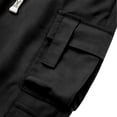 thumbnail image 5 of Drawstring Pants Men Jerdar Men's Thin Straight Work Cargo Pants Trendy Versatile Multi-Pocket Wear Labor Trousers, 5 of 6