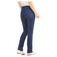 thumbnail image 4 of RealSize Women's 4 Pocket Stretch Pull On Bootcut Jeans, Sizes S-XXL, Available in Petite, 4 of 5