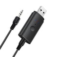 thumbnail image 2 of Monstrate Transmisor compatible con Bluetooth para computadora Convertidor de adaptador de audio USB Cables de audio/vídeo, 2 of 6