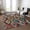 Rust, variant on HomeRoots 624808 10 x 14 ft. Rust & Blue Aztec Washable Transitional Indoor & Outdoor Rectangle Area Rug