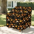 thumbnail image 6 of Renewold Patio Chair Covers Waterproof Patio Stackable Chair Covers Windproof Heavy Duty Outdoor Furniture Protection Fall Decoration Fits up to 38"W x 38"D x 36"H, Pumpkin Maple Leaf, 6 of 7