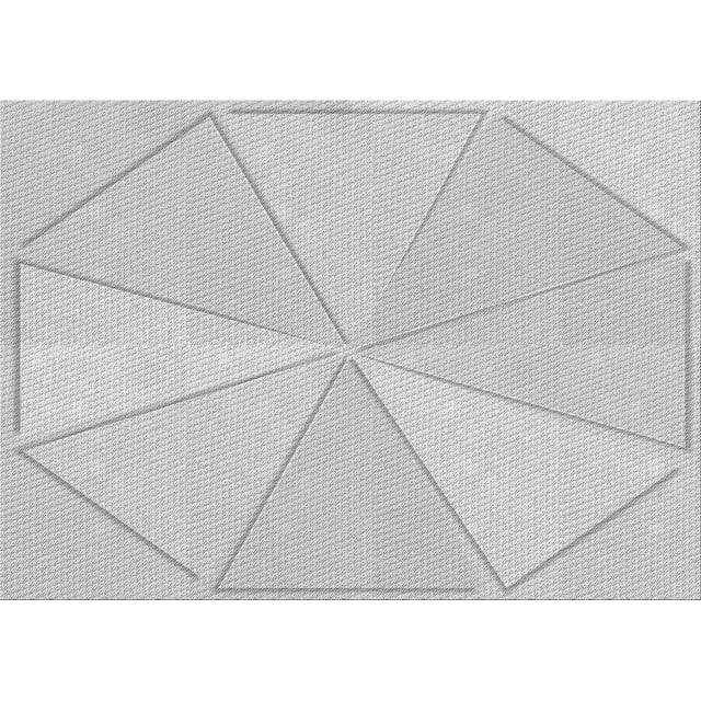 Ahgly Tapis Rectangulaire Lavable en Machine Intérieur Transitionnel Gris Foncé, 2 Pieds x 5 Pieds