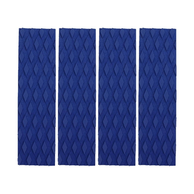 4 almohadillas de tracción perfecl para tablas de surf Azul oscuro