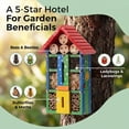 thumbnail image 6 of TT Nature DIY Insect Hotel Kit, Kids Gardening Toy, Build & Paint Wooden Bee House, Pollinator Habitat for Bee, Butterfly & Ladybug, Outdoor Educational Garden Craft Set for Children., 6 of 9