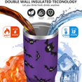 thumbnail image 3 of Halloween Tumbler 30oz with Lid and Straw, Skull Bat Pumpkin Cup, Insulated Leak-Proof Coffee Travel Mug with Handle for Spooky Witchy Gifts Women Men, 3 of 7