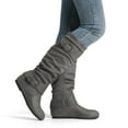 thumbnail image 3 of DREAM PAIRS Women's Knee High Low Hidden Wedge Boots URA-W, 3 of 7