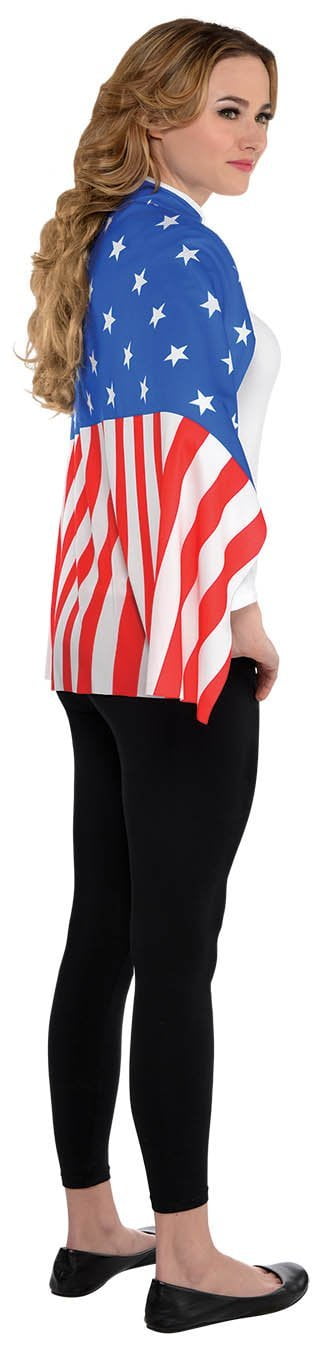 Amscan American Flag Cape