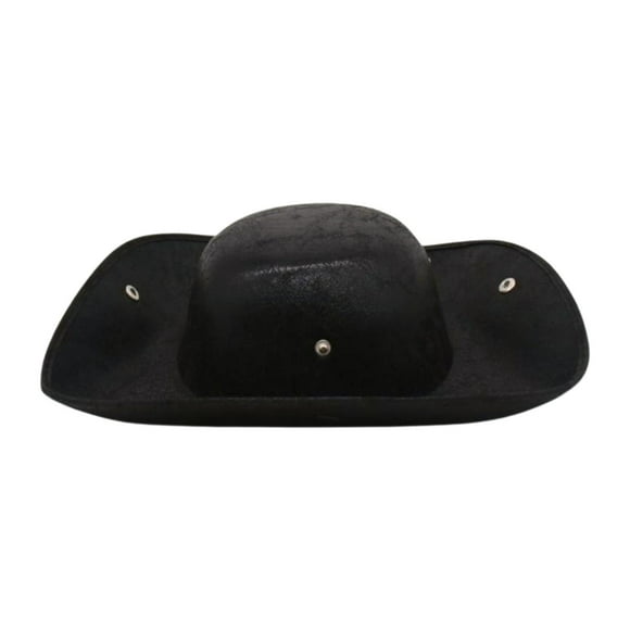 BELOVING Chapeau de Pirate Tricorne pour Adultes Halloween pour Festivals Fête Décontractée Carnavals Noir