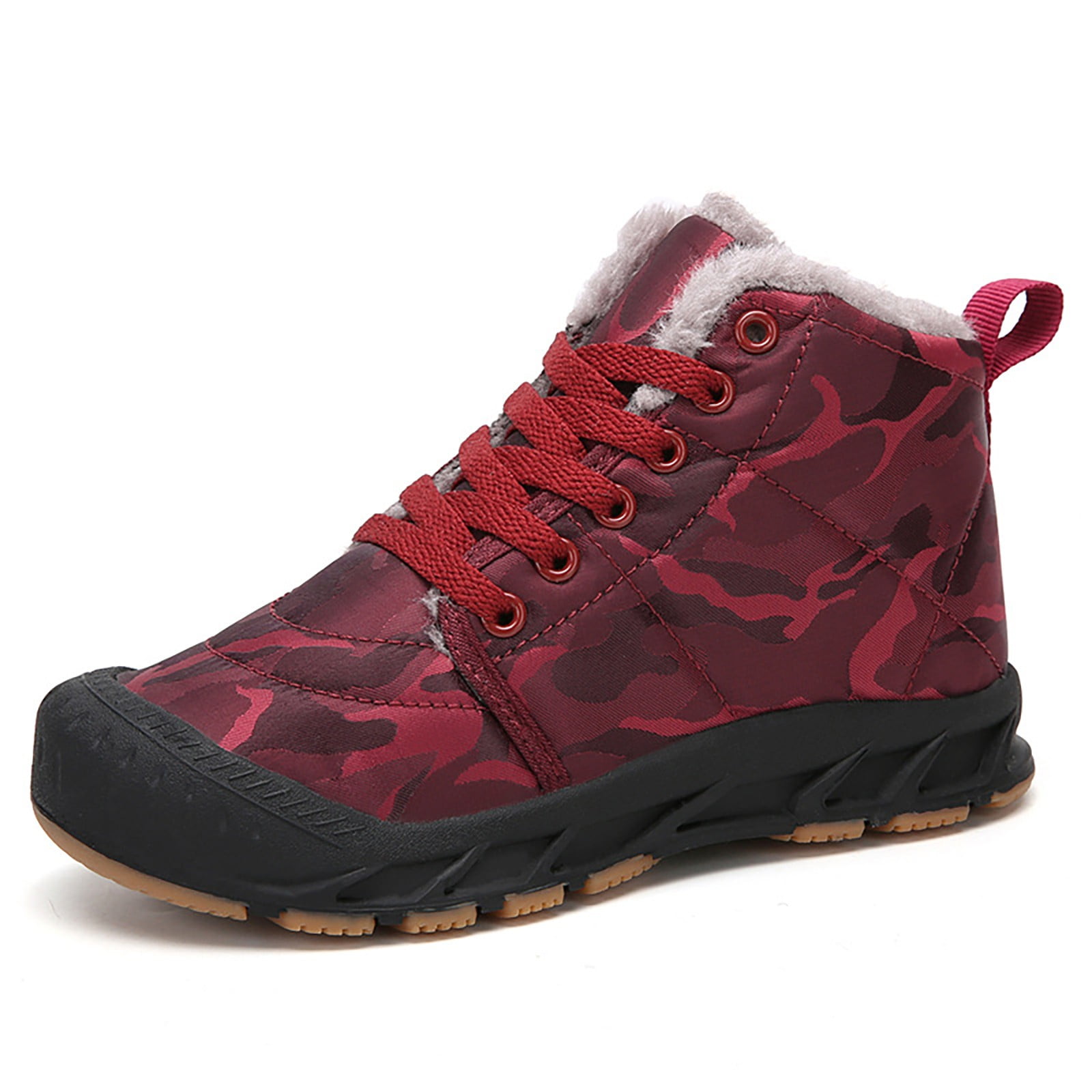Boys Little Child And Big Kids High Top Outdoor Water Proof Snow Boots Children Warm Shoes Trendy And Fashionable Kids Sports Shoes High Tops Boy Big Boy Rain Boots Size 6 Boys Size 5 Snow Boots Boy