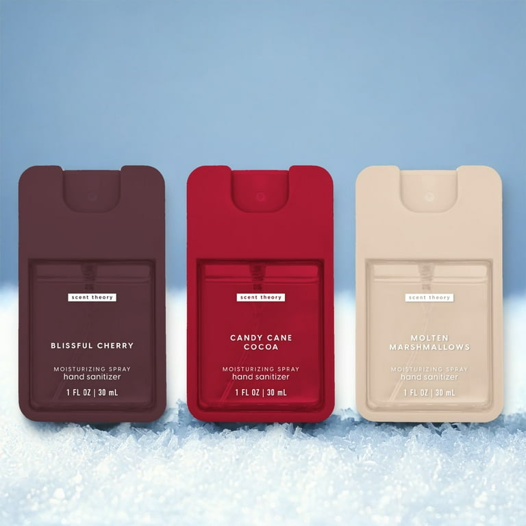 Scent Theory Limited Edition Holiday Hand Sanitizer Spray Gift Set, 3 Piece