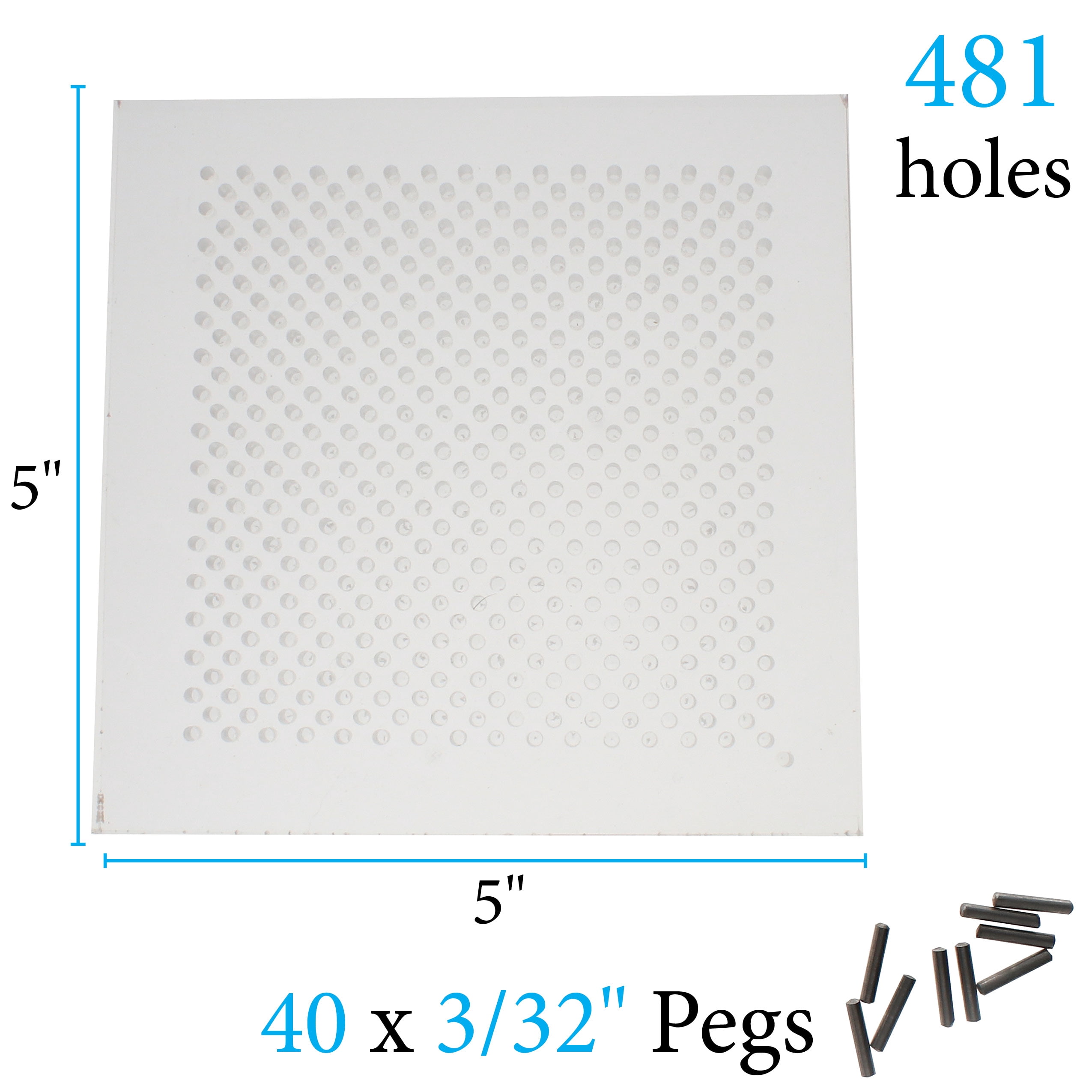 Artistic Wire, Wig Jig Olympus, 3/32-Inch, 40Pegs