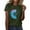 Army Green, variant on T Shirts for Women Women's Summer Sunflower T Shirt Cute Flower Graphic Loose Tees Crew Neck Short Sleeve Casual Topsclearance! Sunflower, Round Neck, Hot Pink, Xxl