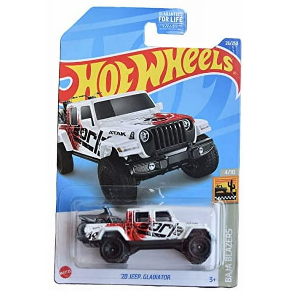 Hot Wheels '20 Jeep Gladiator Baja Blazers 4/10 26/250 - Assorted
