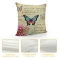 thumbnail image 4 of GOSMITH  Gifts for Daughter Throw Pillow Covers,Enjoy The Ride Butterfly Cushion Case for Sofa Bedroom,Christmas Birthday Gifts for Daughter from Mom, 4 of 5