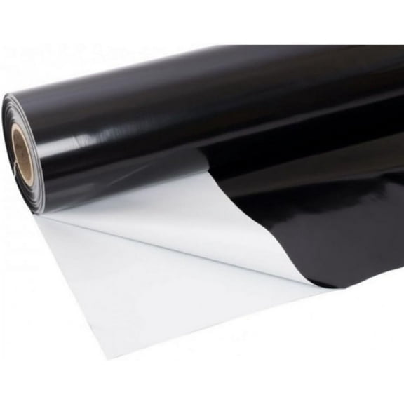 Hydroponics Plastic Liner 20 mil Black/White - Hydroponic Growing Kit, Hydroponic Liner, Hydroponics, Hydroponic Growing, Pond Liner, Durasmooth (6' x 10')
