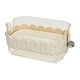 thumbnail image 2 of Cubierta de caja de pañuelos | Organizador de pañuelos de plástico ABS con soporte para teléfono celular - Dispensador de papel facial para cocina, baño, tocador, mesa de dormitorio | 7.48x4.72x3.93, 2 of 8