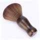 thumbnail image 4 of Cepillo para el cuello con cerdas de fibra suave y mango de madera para la limpieza profesional del cabello de barberos., 4 of 5