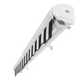 thumbnail image 4 of Awntech 16 Ft Key West Left Motorized Heavy Duty Patio Retractable Awning with Cassette (192in x 9.38in x 120in), Black/White Stripe, 4 of 7
