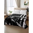 thumbnail image 2 of American Flag Flat Sheets Only California King Size, Soft Breathable Bed Top Sheets for Mattress, Black US Flag Eagle Luxury Bedding Flat Sheets for Home Hotel Bedroom Bed Protection, 2 of 9
