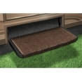thumbnail image 2 of Prest-O-Fit 2-1070 Wraparound + Plus RV Step Rug Espresso Brown 20 Inch Wide, 2 of 3