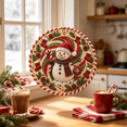 thumbnail image 6 of DIY Christmas Pearl Diamond Art Hanging Ornament Kit, 2026 Snowman Magic Candy‑Swirl Acrylic Wall Sign, 3D Rhinestone Gem Craft Kit for Winter Holiday Wall Decor, 6 of 6