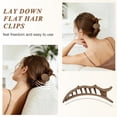thumbnail image 2 of Amlaidu Medium Flat Hair Clips for Women, Flat Claw Clips for Thick & Thin Hair, Non Slip Strong Hair Accessories, 4PCS Mixed Color Set, 2 of 9