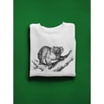 thumbnail image 3 of Koala Pencil Drawing Sweatshirt Men -Image by Shutterstock, Male 5X-Large, 3 of 4