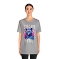 thumbnail image 2 of Cute But Feral Raccoon Unisex Animal Shirt, 2 of 5
