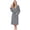 Gray, variant on Hooded Bathrobes for Women, Soft Long Towel Robes for Women - Absorbent and Quick Dry (Light Pink,S/M)