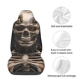 thumbnail image 3 of Lsque Cyber Skeleton With Tattoos Pattern Car Seat Covers for Front Seats , Waterproof Seat Covers for Cars, Sporty Front Seat Covers,Car Seat Cover Protector Front Seats, 3 of 5